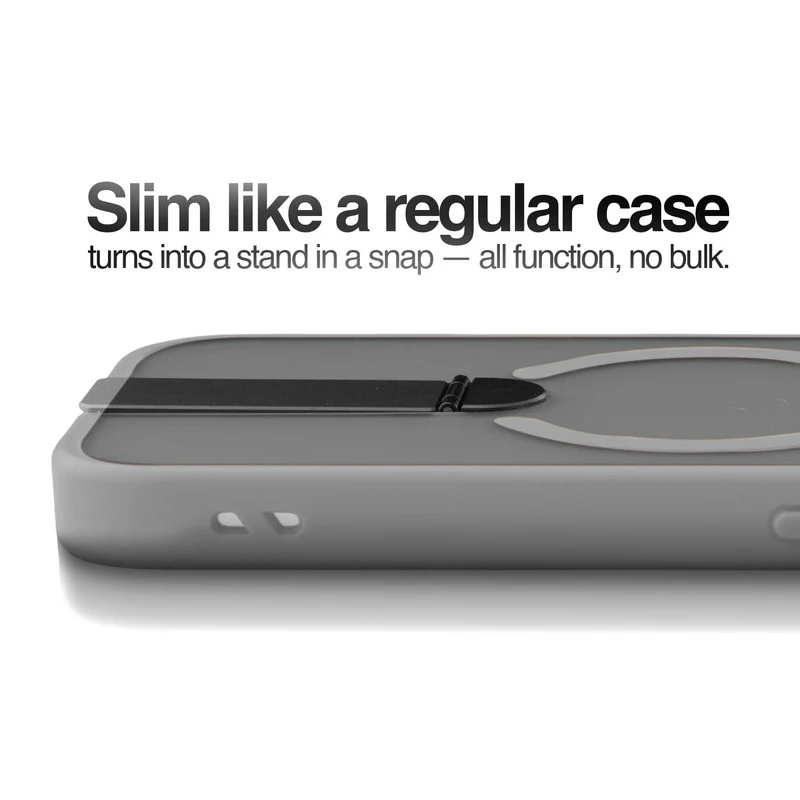 3-in-1 Frosted Back Case for Samsung S24 5G with Magnetic Support, Vertical Stand & Silicone Grip - Image 18
