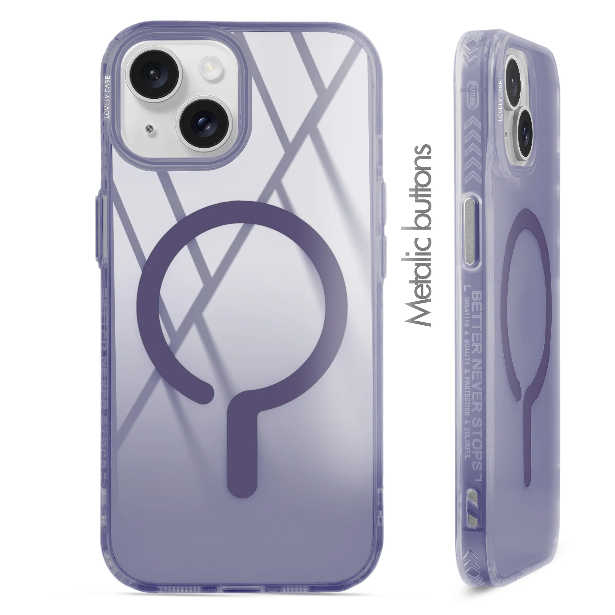 360° Air-Cushioned Protection Back Case For Apple iPhone 15 - Image 42
