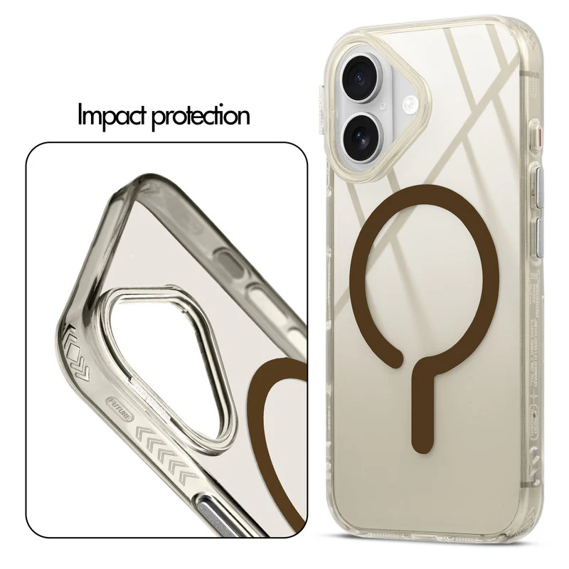 360° Air-Cushioned Protection Back Case For Apple iPhone 16 - Image 5