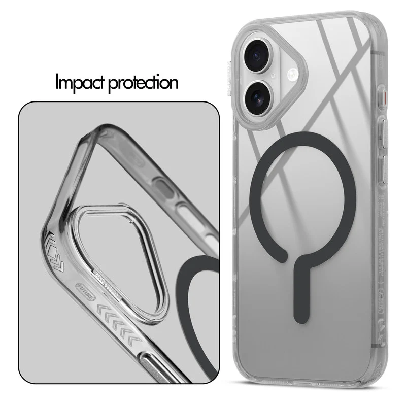 360° Air-Cushioned Protection Back Case For Apple iPhone 16 Plus - Image 11