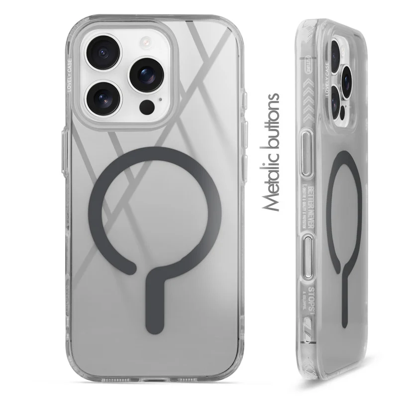 360° Air-Cushioned Protection Back Case For Apple iphone 16 Pro Max - Image 12