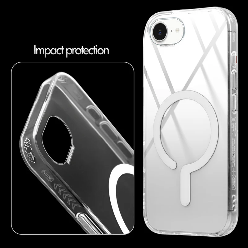 360° Air-Cushioned Protection Back Case For Apple iPhone 16e - Image 35