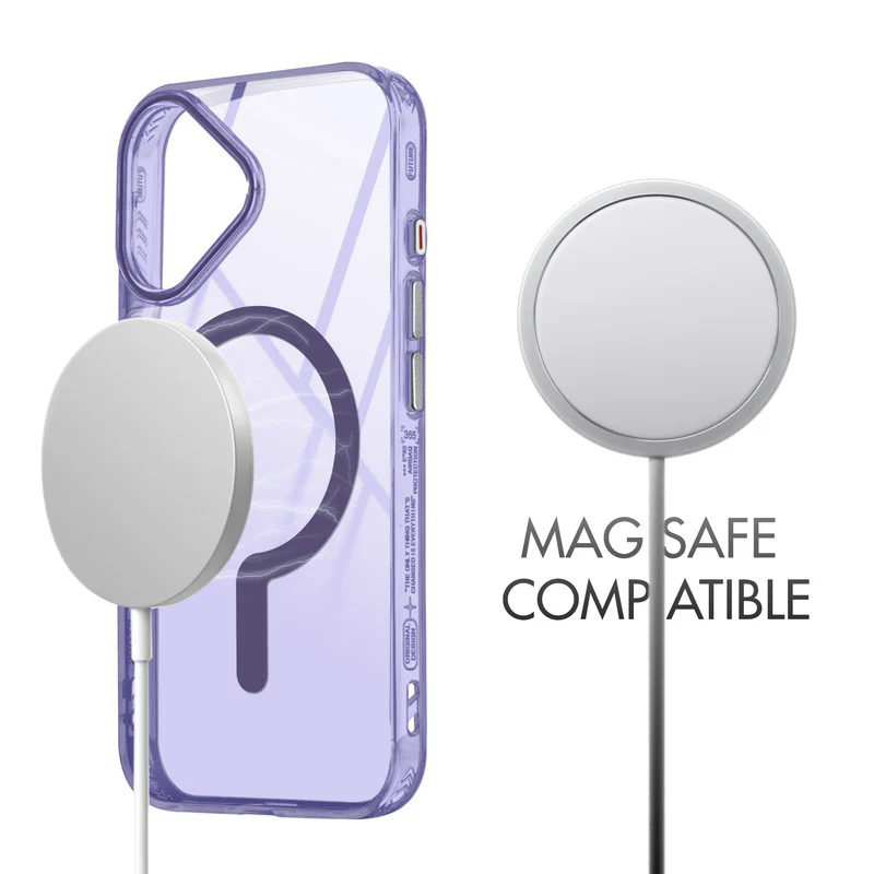 360° Airbag Protection Jelly Transparent Wireless Charging Support Compatible Back Case For Apple iPhone 16 with Metal Finish Buttons - Image 16