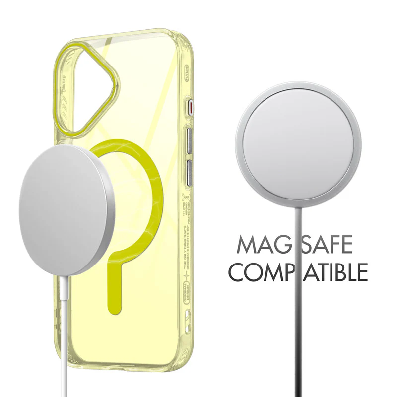 360° Airbag Protection Jelly Transparent Wireless Charging Support Compatible Back Case For Apple iPhone 16 with Metal Finish Buttons - Image 40