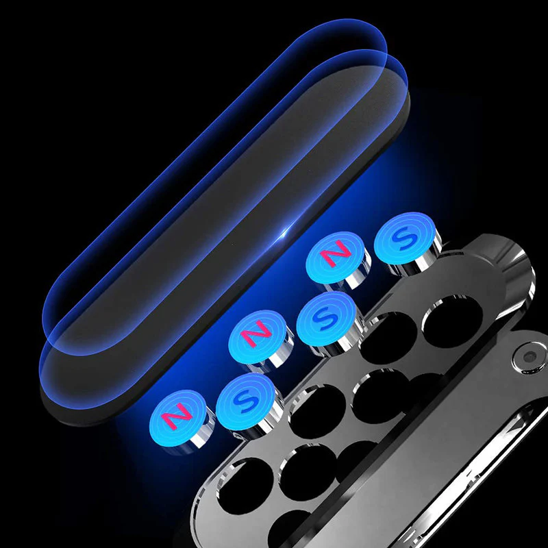 360° Aluminium Rotating Magnetic Phone Holder for Car - Image 6
