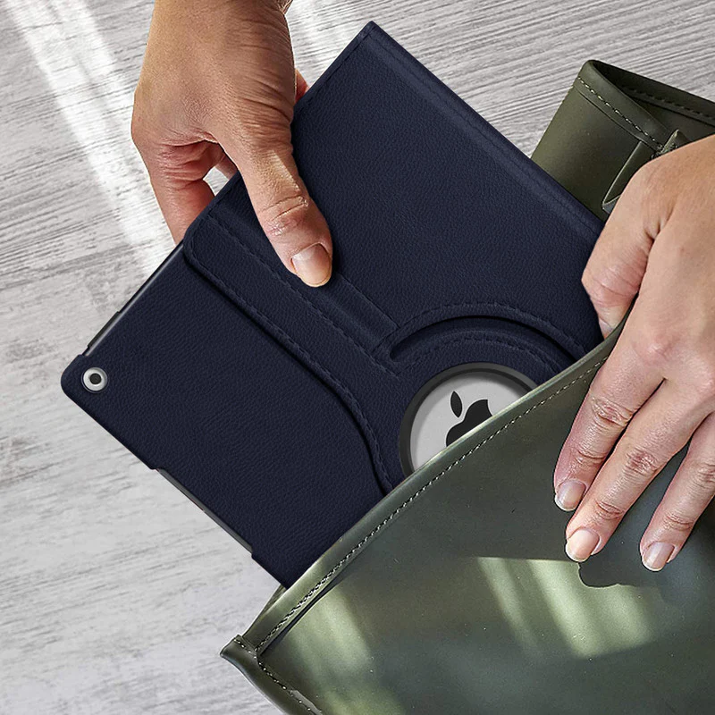 360 Degree Rotating PU Leather Tablet Flip Cover For Apple iPad 2/3/4 - Image 10