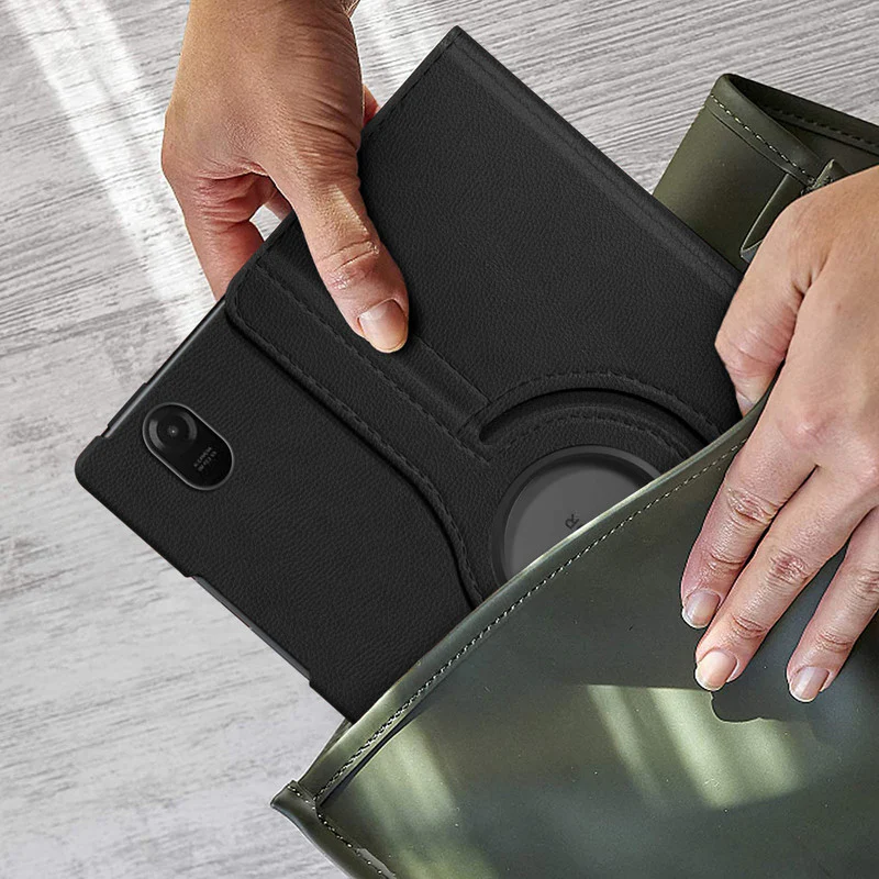 360 Degree Rotating PU Leather Tablet Flip Cover For Honor Pad 8 - Image 4