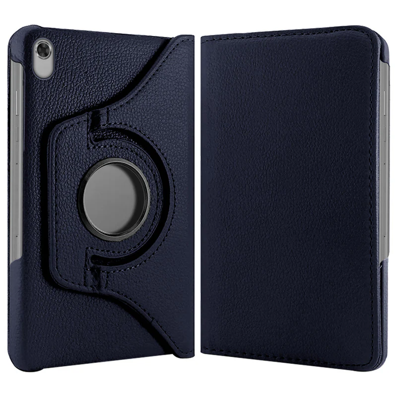 360 Degree Rotating PU Leather Tablet Flip Cover For Lenovo M10 Plus X606 - Image 10