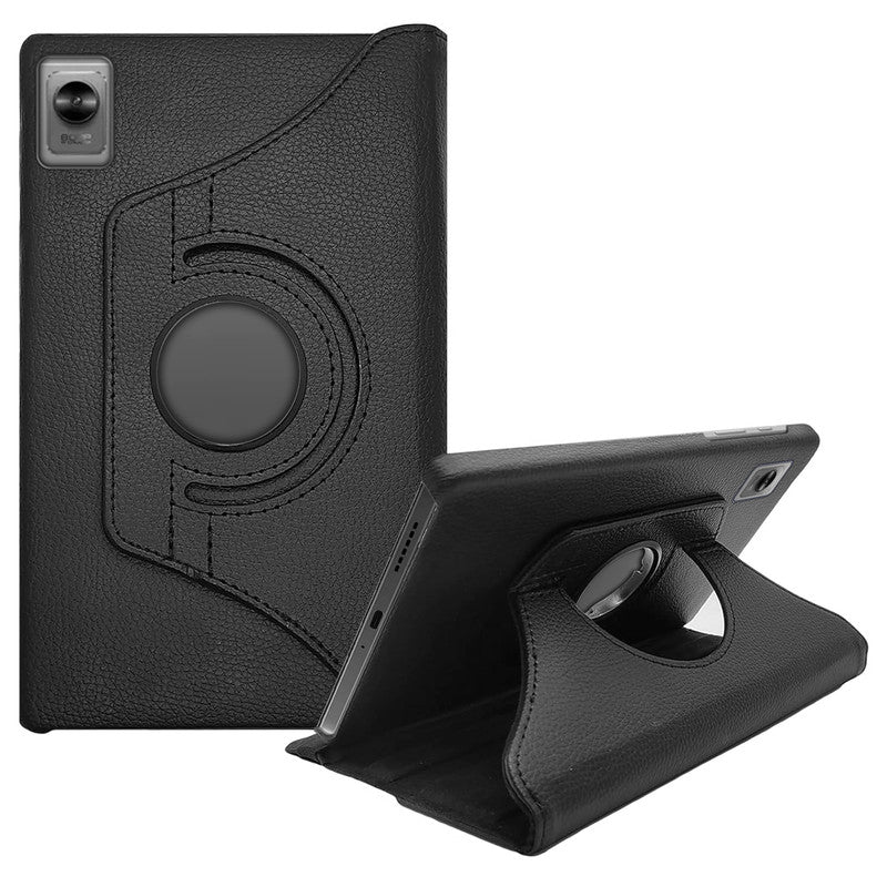 360 Degree Rotating PU Leather Tablet Flip Cover For Realme Pad Mini - Image 4