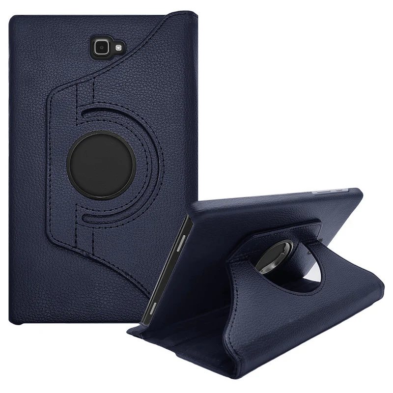 360 Degree Rotating PU Leather Tablet Flip Cover For Samsung Galaxy Tab A SM-T580 / T585 10.1" - Image 11