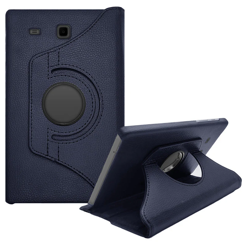 360 Degree Rotating PU Leather Tablet Flip Cover For Samsung Galaxy Tab E  SM-T560 - Image 11
