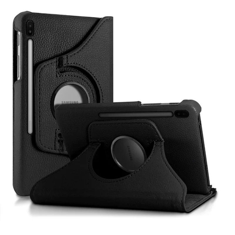 360 Degree Rotating PU Leather Tablet Flip Cover For Samsung Galaxy Tab S6 SM-T860 / T865 - Image 5