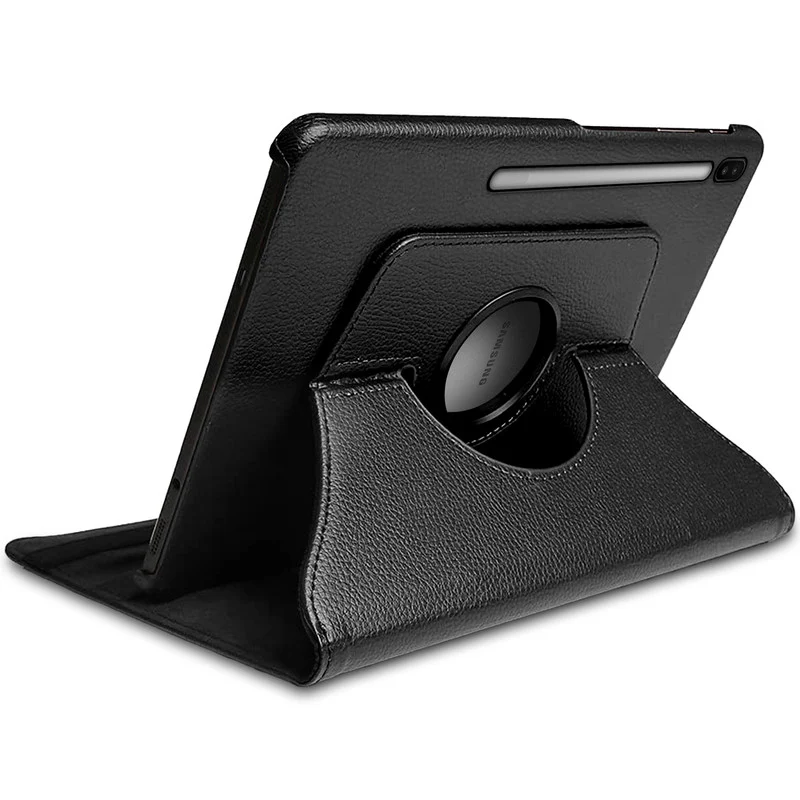 360 Degree Rotating PU Leather Tablet Flip Cover For Samsung Galaxy Tab S6 SM-T860 / T865 - Image 7
