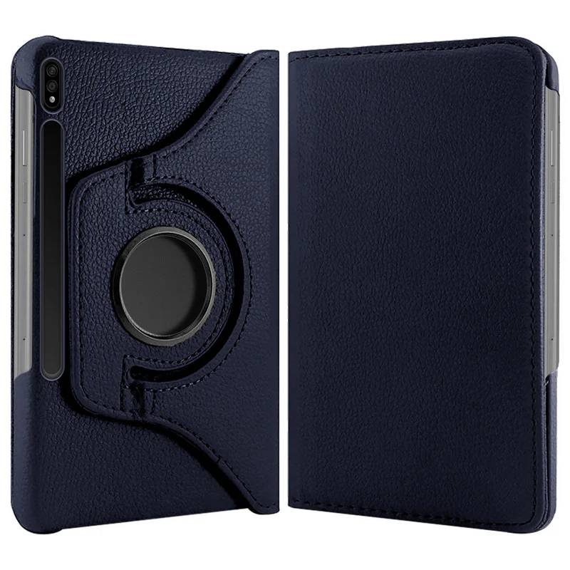 360 Degree Rotating PU Leather Tablet Flip Cover For Samsung Galaxy Tab S7 SM-T870 / T875 - Image 10