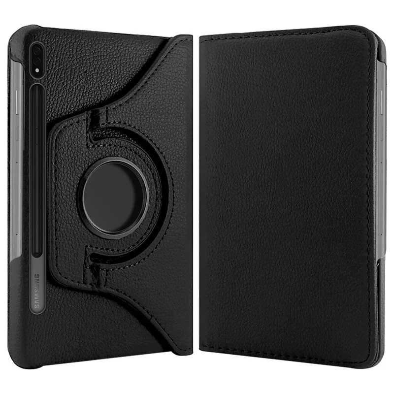 360 Degree Rotating PU Leather Tablet Flip Cover For Samsung Galaxy Tab S8 SM-X700 / X706 (11 inch) - Image 3