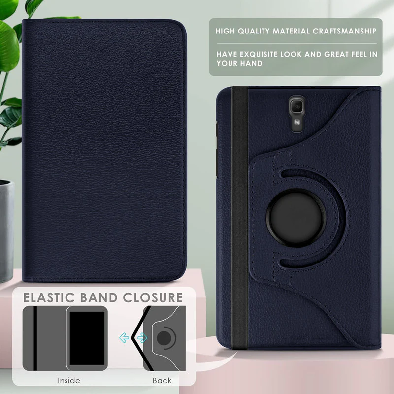 360 Degree Rotating PU Leather Tablet Flip Cover For Samsung Tab A T590 / T595 (10.5" Inch) - Image 13