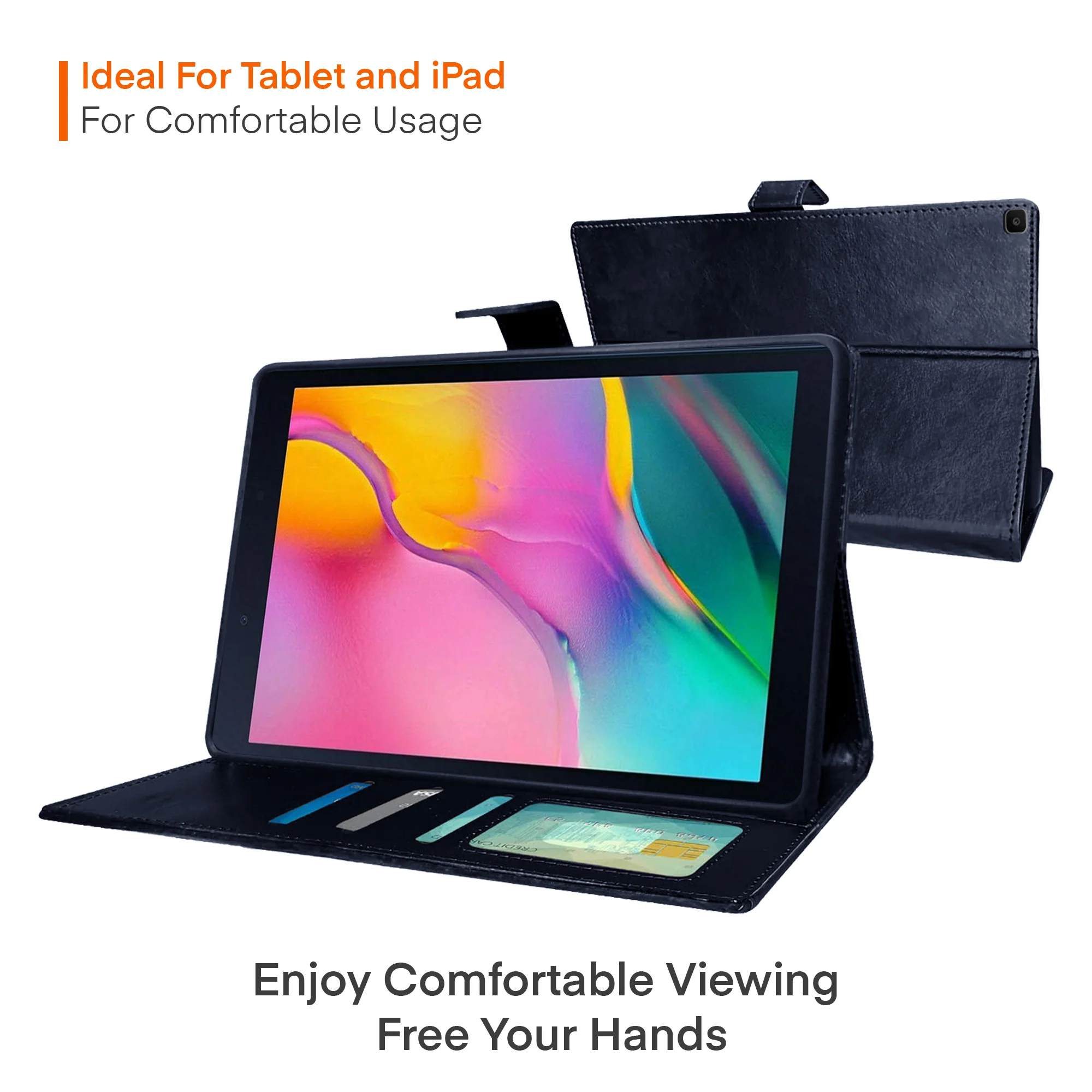 360 Degree Rotating PU Leather Tablet Flip Cover For Samsung Tab A SM-T290 / T295 (8"Inch ) - Image 10