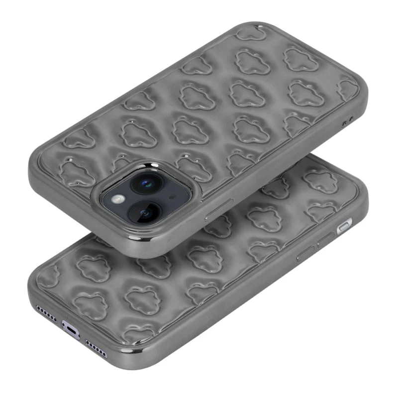3D Cute Cloud Pattern Back Cover for Apple iPhone 13 - Image 19
