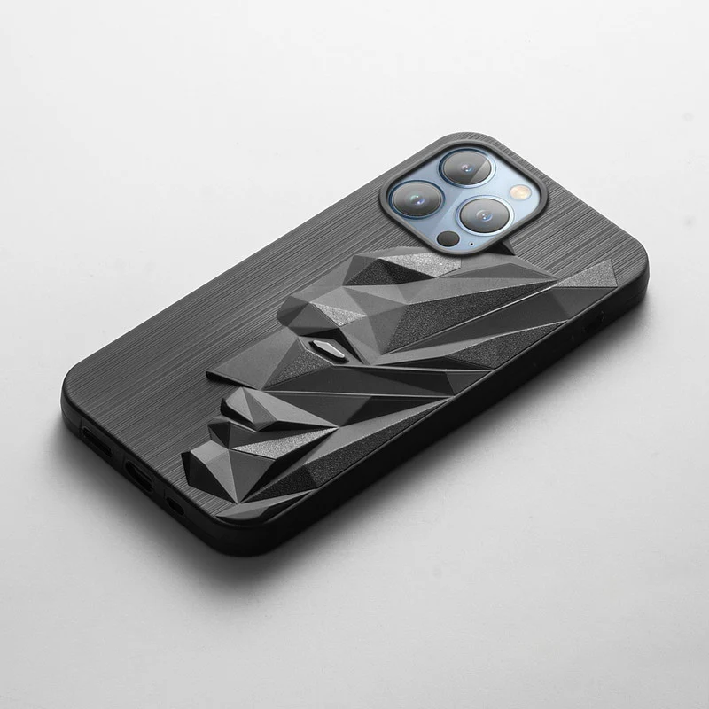 3D Design Silicone Case For Apple iPhone 13 Pro - Image 4