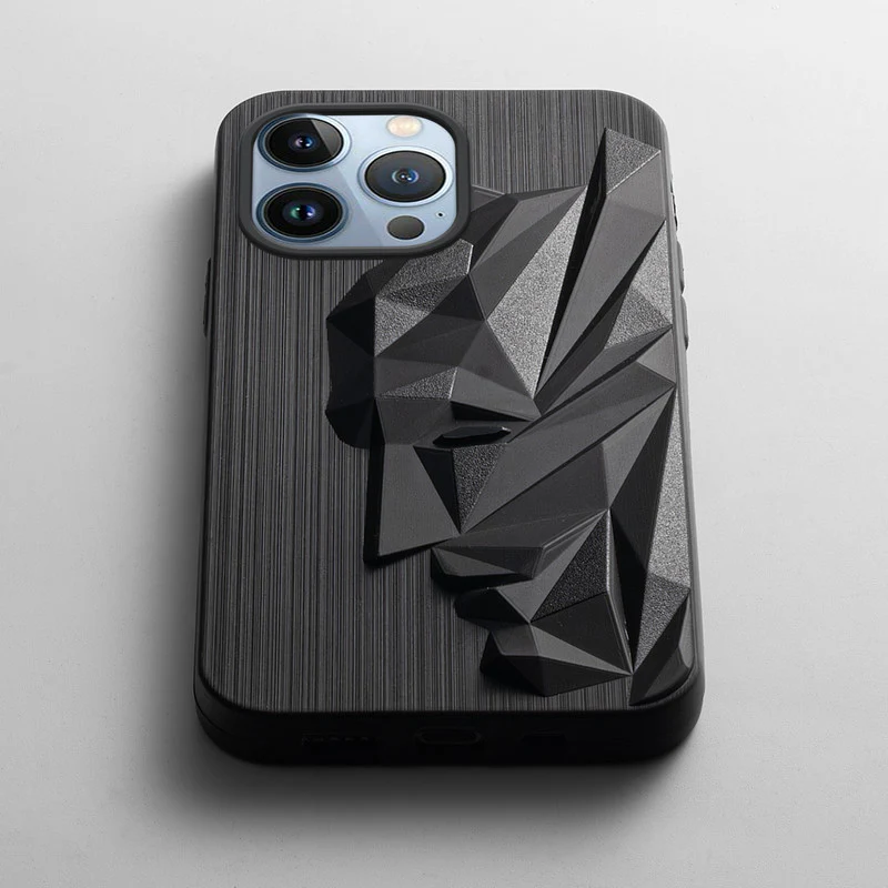3D Design Silicone Case For Apple iPhone 13 Pro - Image 5