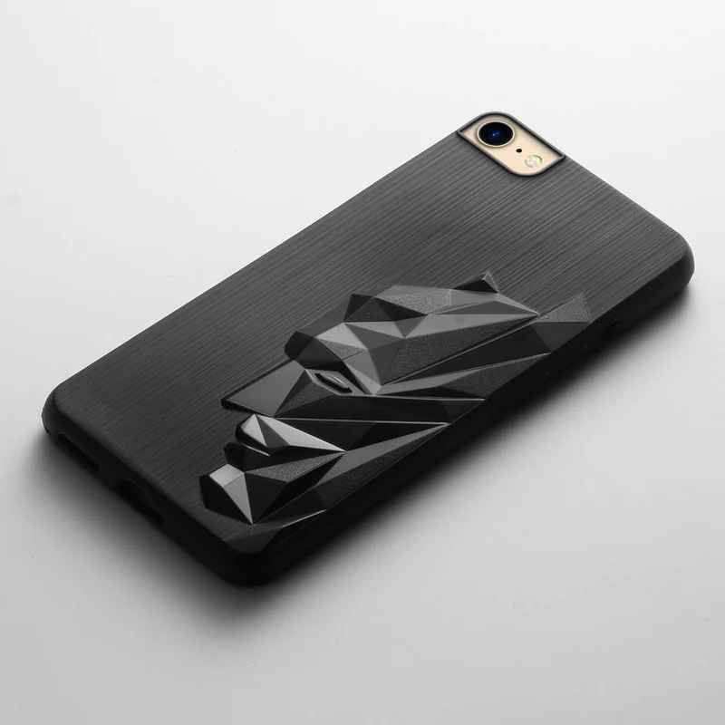 3D Design Silicone Case For Apple iPhone 7 - Image 4
