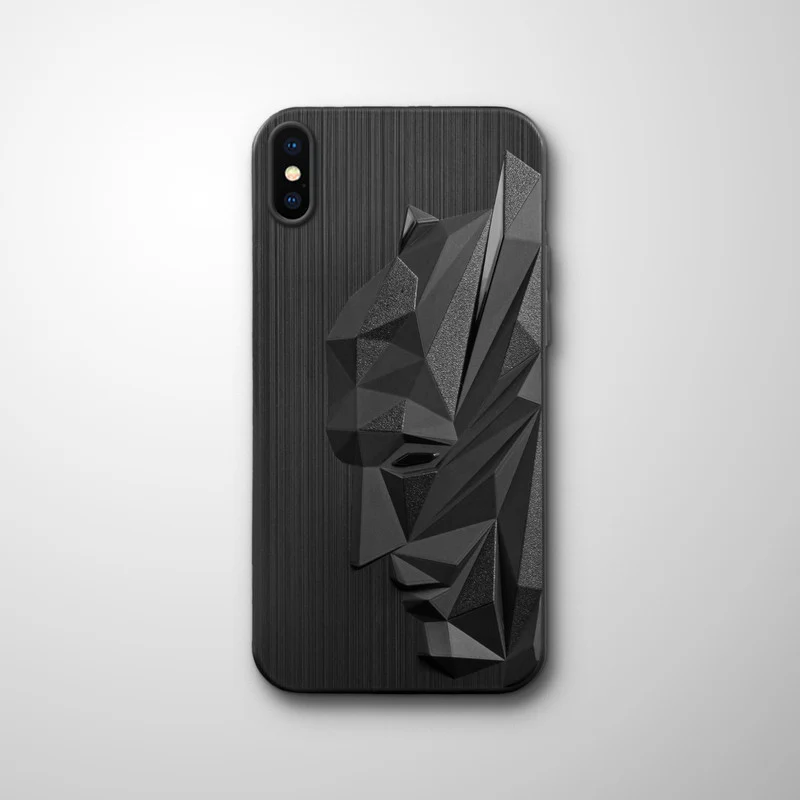 3D Design Silicone Case For Apple iPhone XS - Image 3