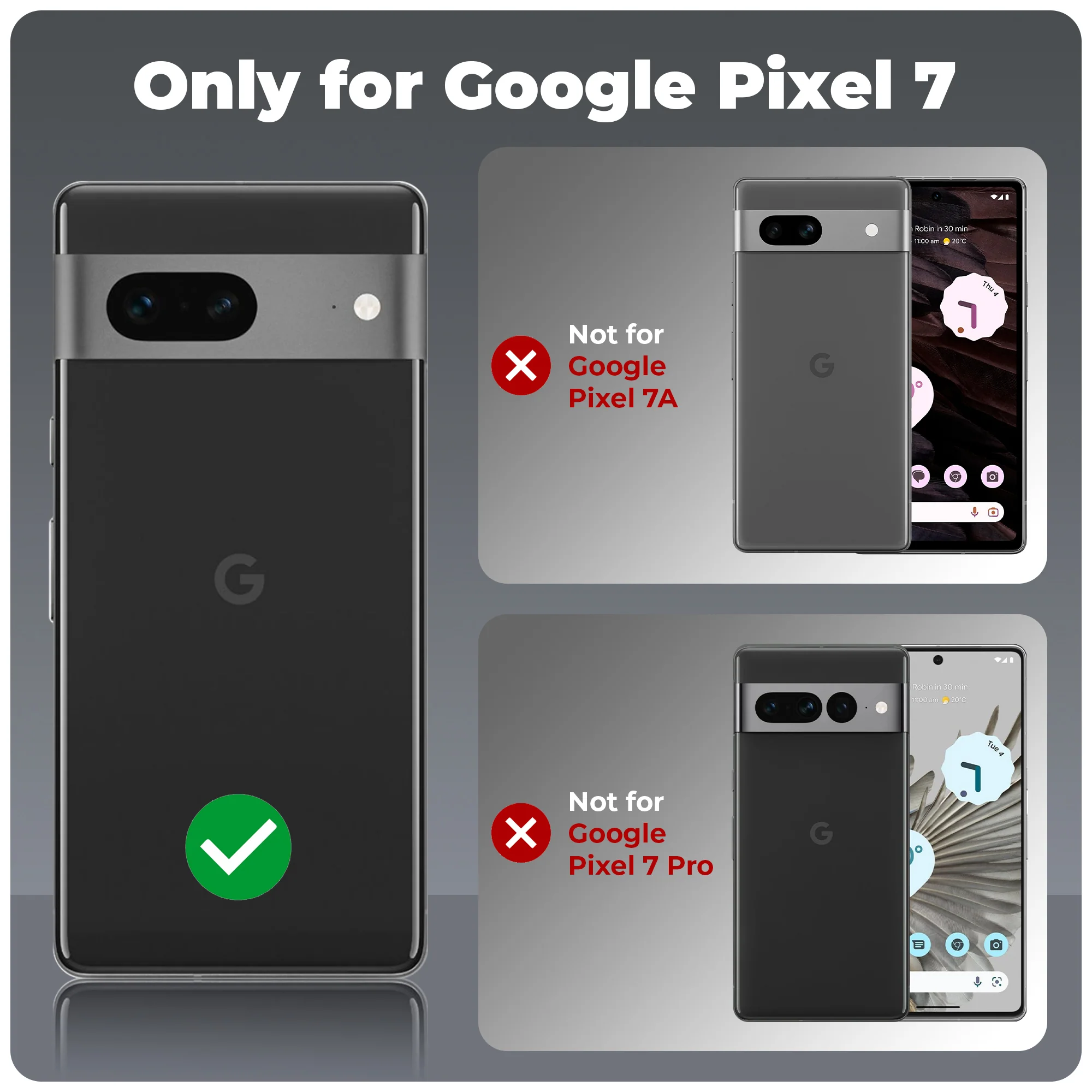 3D Design Silicone Case For Google Pixel 7 - Image 2