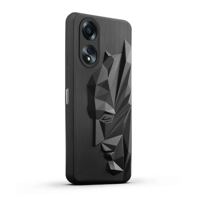 3D Design Silicone Case For Oppo A58 4G
