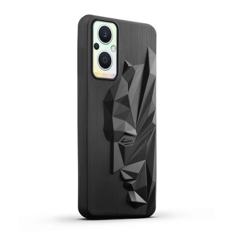 3D Design Silicone Case For Oppo F21 Pro 5G