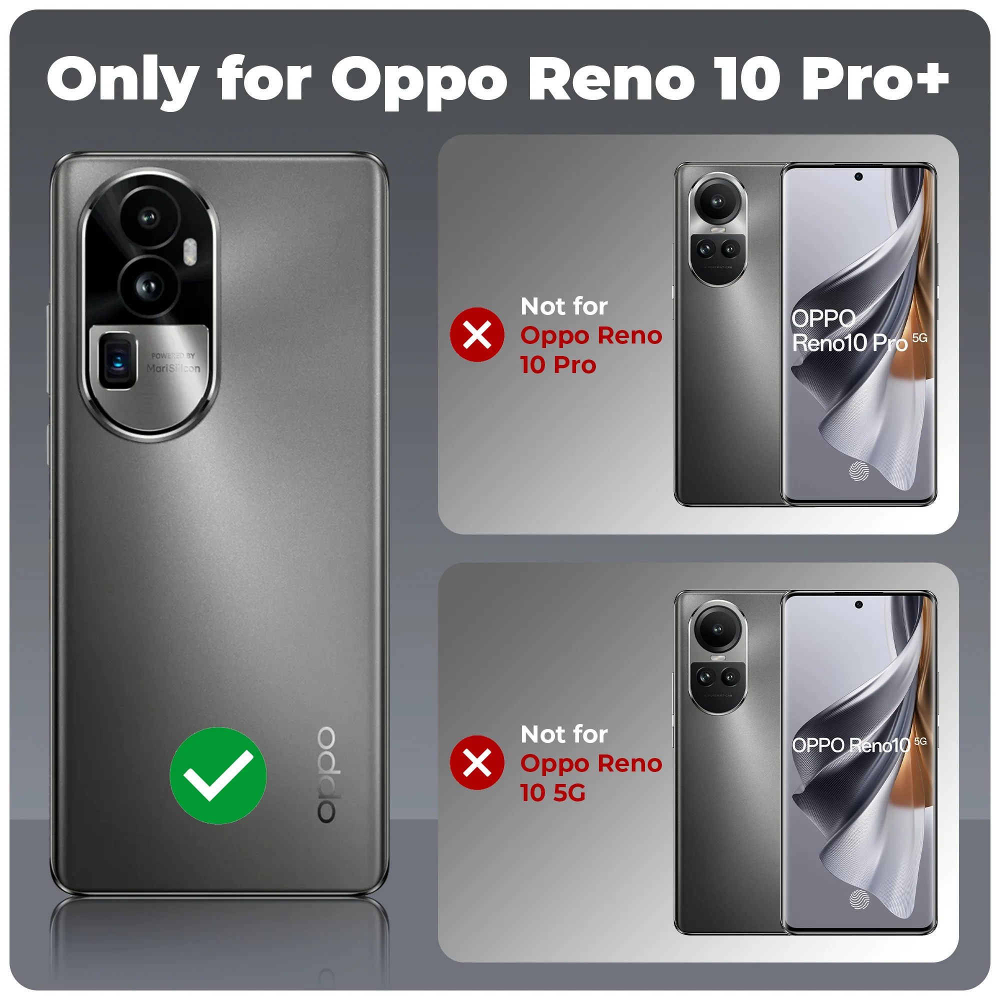 3D Design Silicone Case For Oppo Reno 10 Pro Plus 5G - Image 2