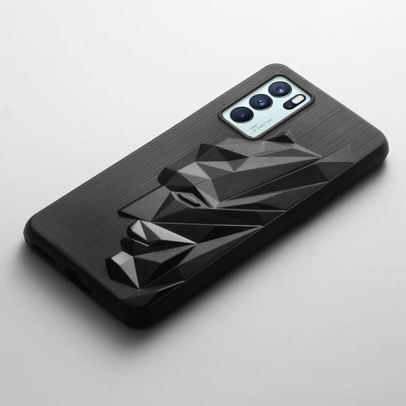3D Design Silicone Case For Oppo Reno 6 Pro 5G - Image 5