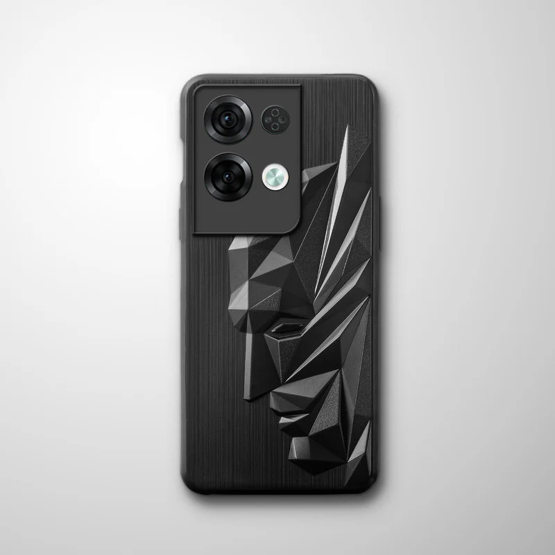 3D Design Silicone Case For Oppo Reno 8 Pro 5G - Image 3