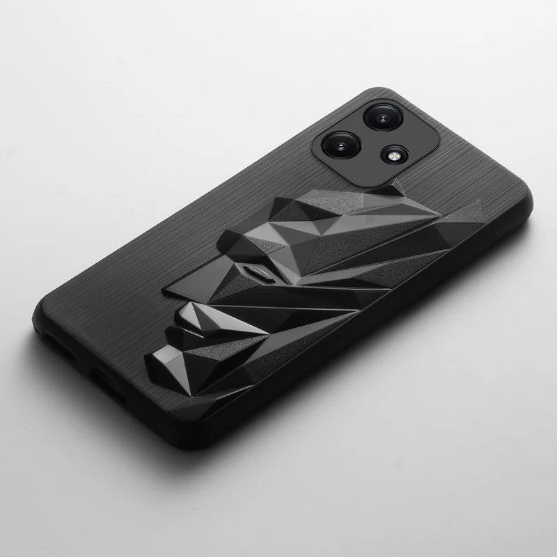 3D Design Silicone Case For Poco M6 Pro 5G - Image 4