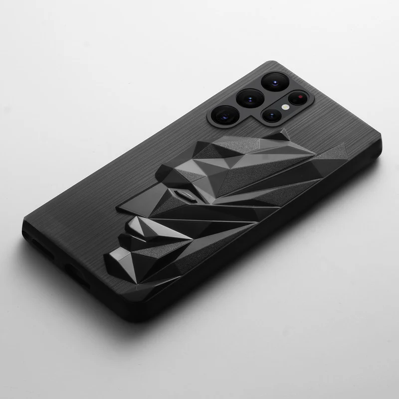3D Design Silicone Case For Samsung S22 Ultra 5G - Image 3