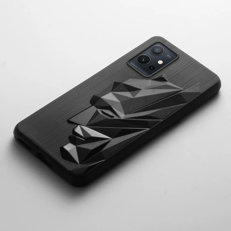 3D Design Silicone Case For Vivo T1 5G - Image 5