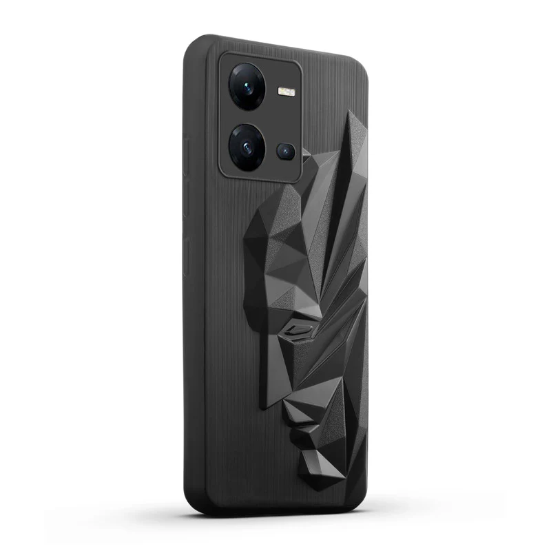3D Design Silicone Case For Vivo V25 5G