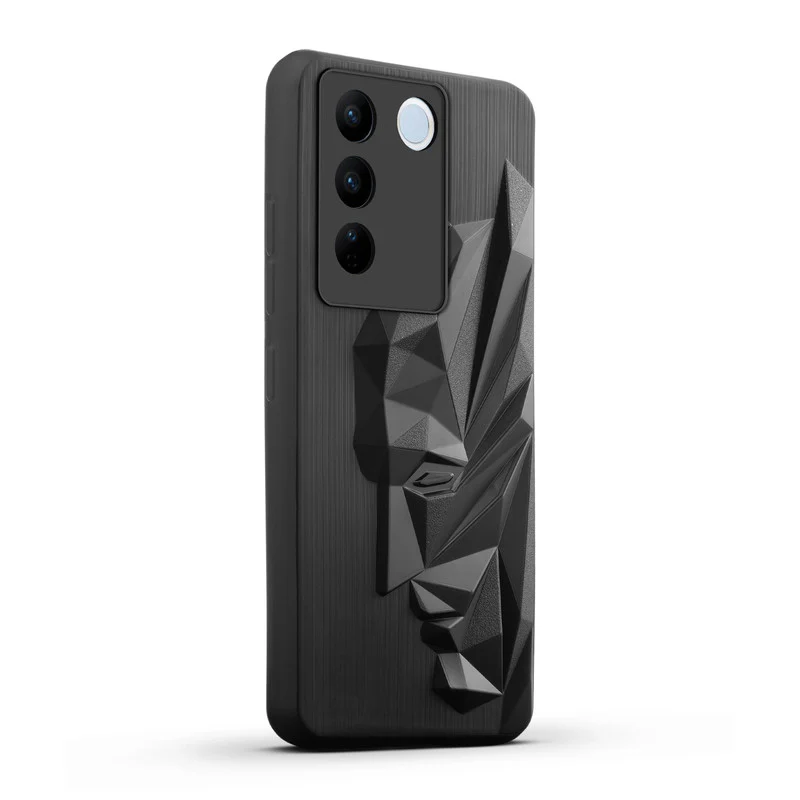 3D Design Silicone Case For Vivo V27 5G