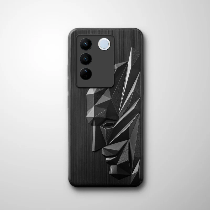 3D Design Silicone Case For Vivo V27 5G - Image 3