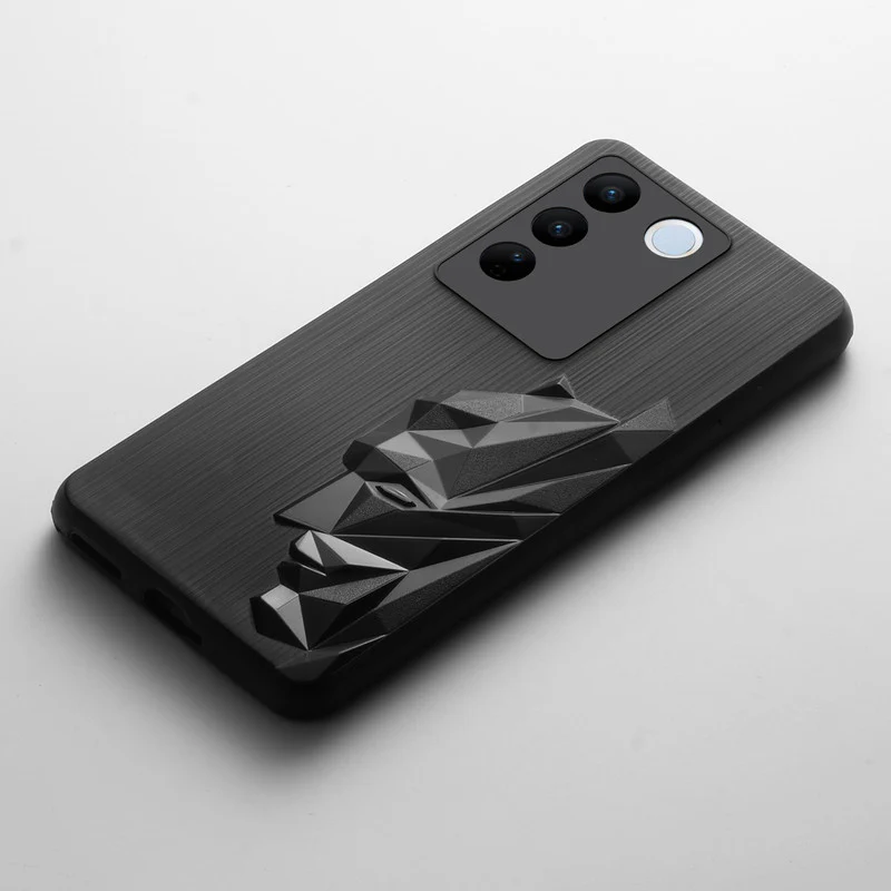 3D Design Silicone Case For Vivo V27 Pro 5G - Image 4
