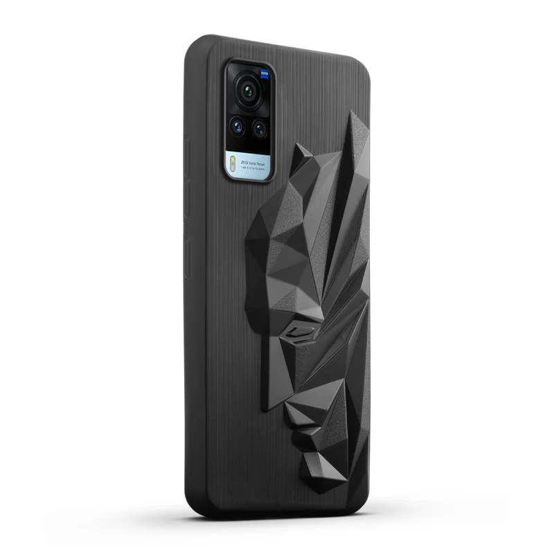 3D Design Silicone Case For Vivo X60 Pro
