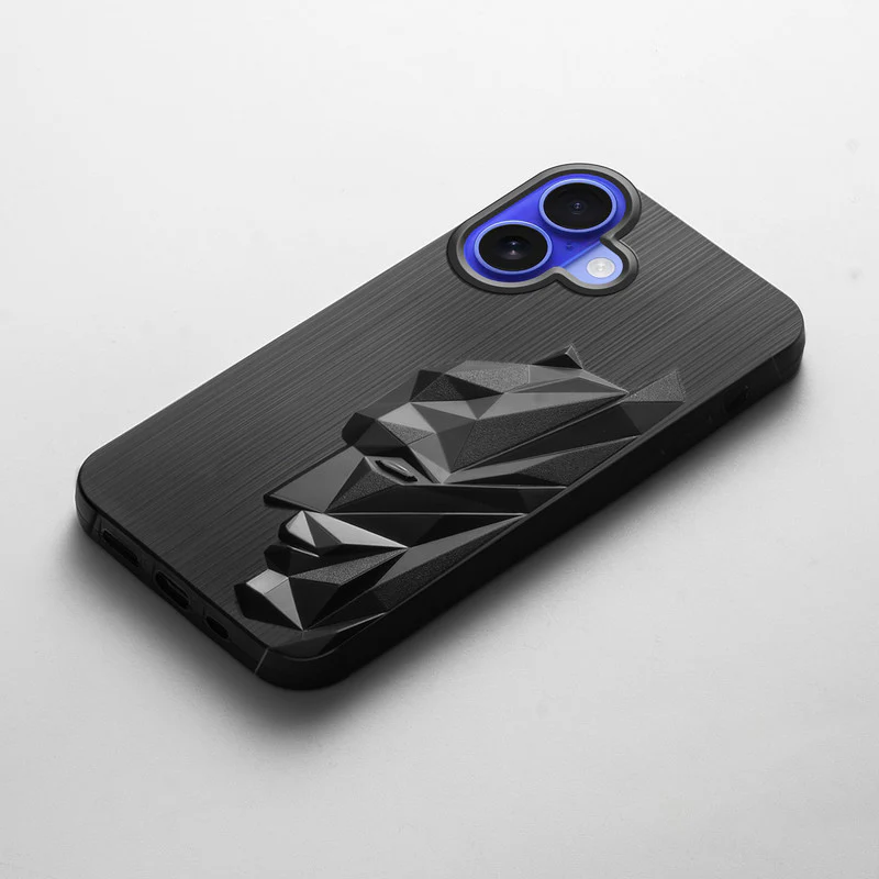 3D Design Camera Ring Case For Apple iPhone 16 - Image 4