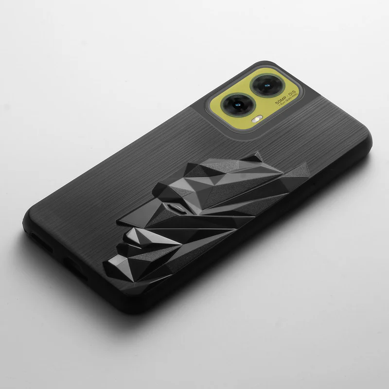 3D Design Camera Ring Case For Motorola Moto G85 5G - Image 4