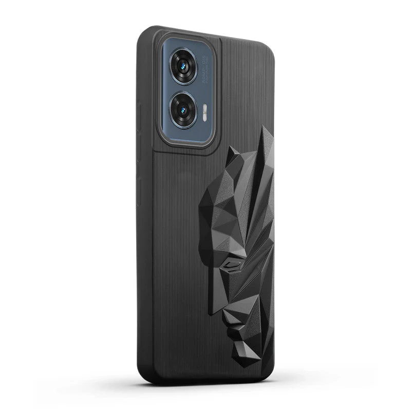 3D Design Camera Ring Case For Motorola Moto G96 5G