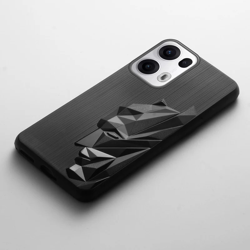3D Design Camera Ring Case For Oppo Reno 13 Pro 5G - Image 4
