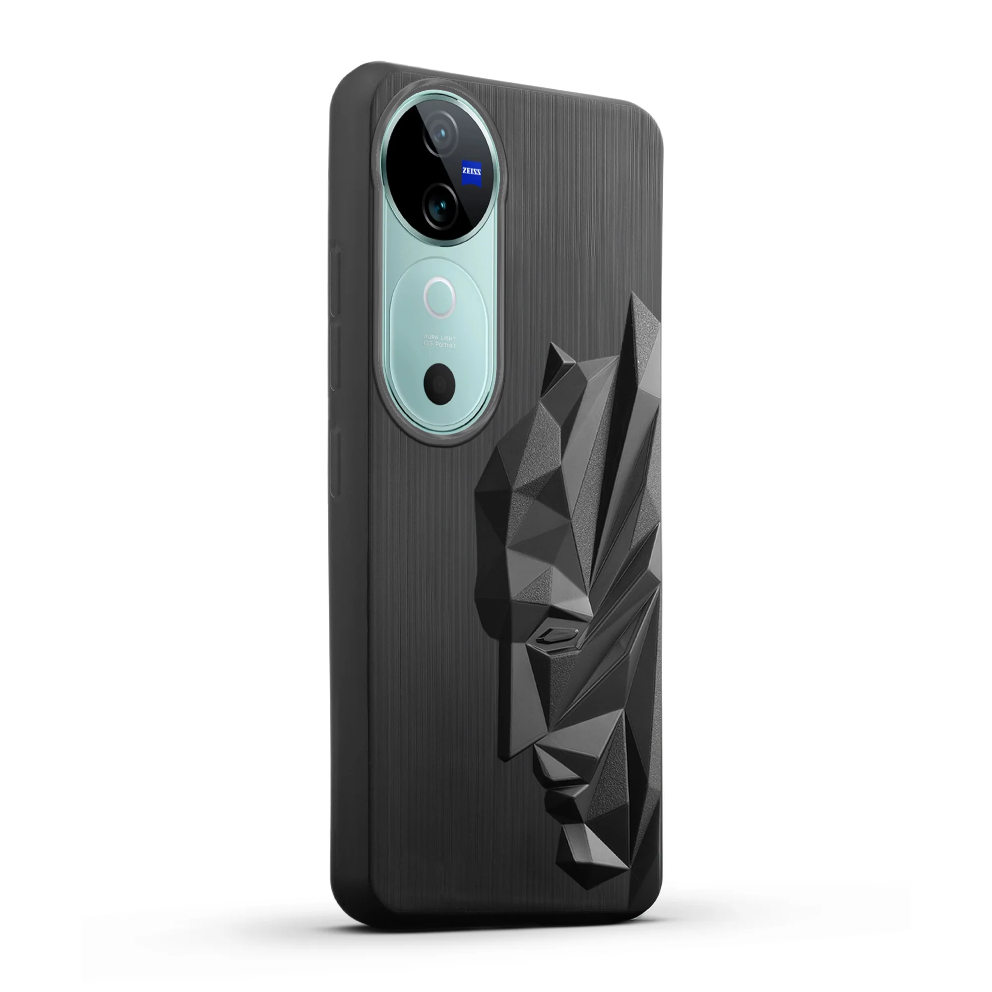 3D Design Camera Ring Case For Vivo V40 5G