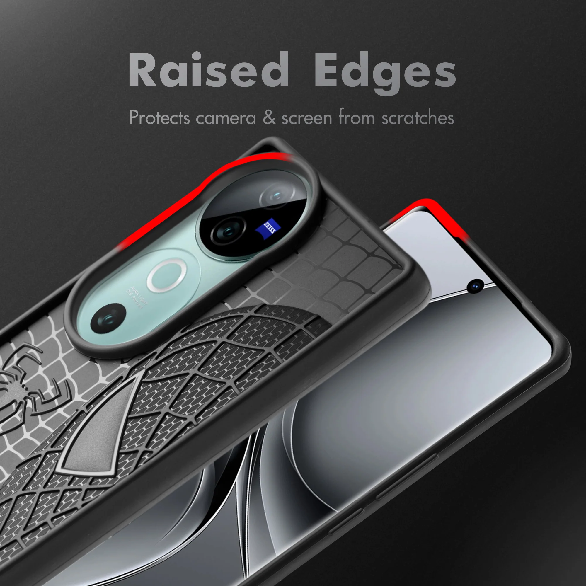 3D Design Camera Ring Case For Vivo V40 5G - Image 12