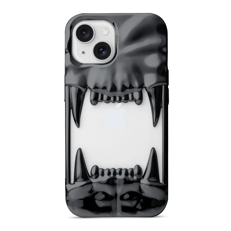 3D Tiger Fang Back Case for Apple iPhone 13, A Wild and Fearless Vibe - Image 41
