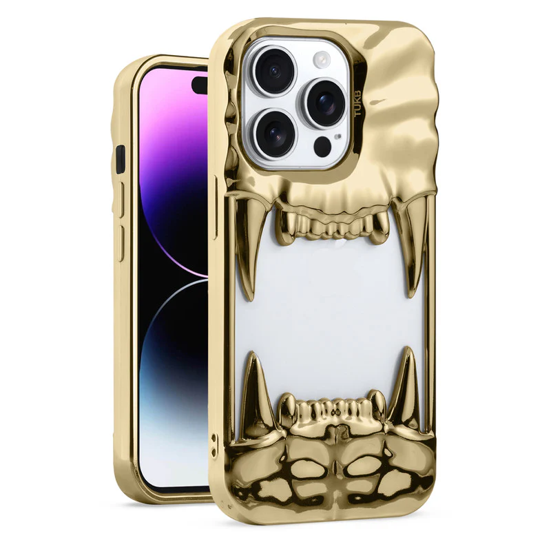 3D Tiger Fang Back Case for Apple iPhone 14 Pro Max, A Wild and Fearless Vibe - Image 19
