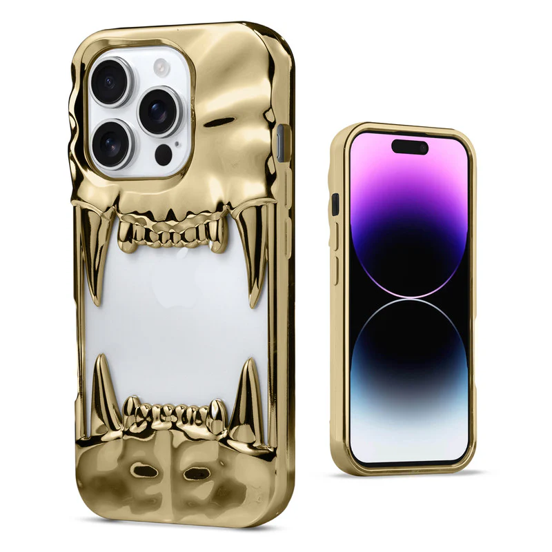 3D Tiger Fang Back Case for Apple iPhone 14 Pro Max, A Wild and Fearless Vibe - Image 22