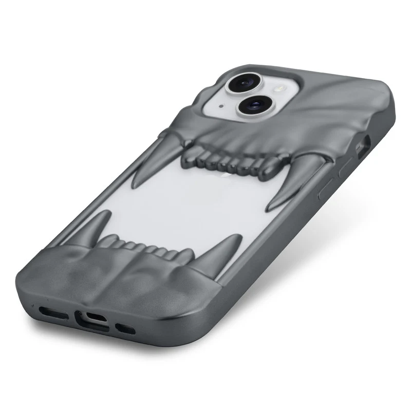 3D Tiger Fang Back Case for Apple iPhone 15, A Wild and Fearless Vibe - Image 15